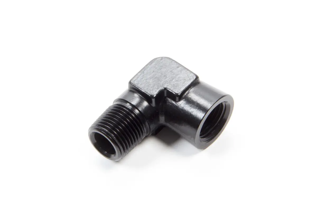 90 Deg Male/Female Pipe Elbow Black 1
