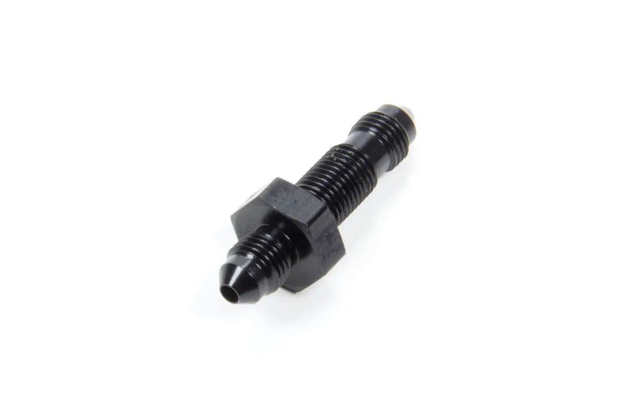 Alum Bulkhead Union #3 Flare Black 1