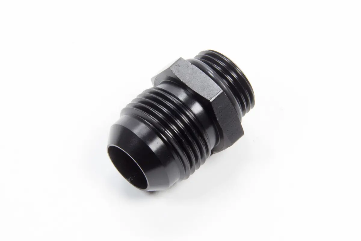 #10 O-Ring #12 Flare Adapter Black 1