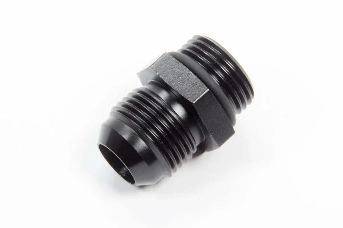 #12-#12 O-Ring Flare Adapter Black 1