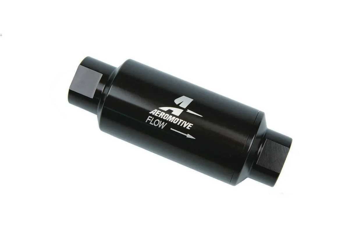 Inline Fuel Filter - 100 Micron- Black 1