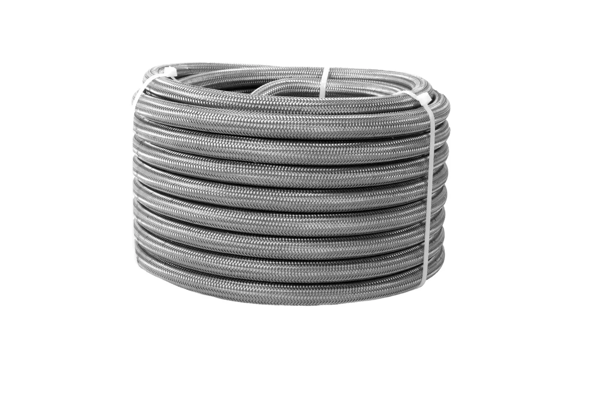 8An Ptfe S/S Braided Hose 20Ft 1