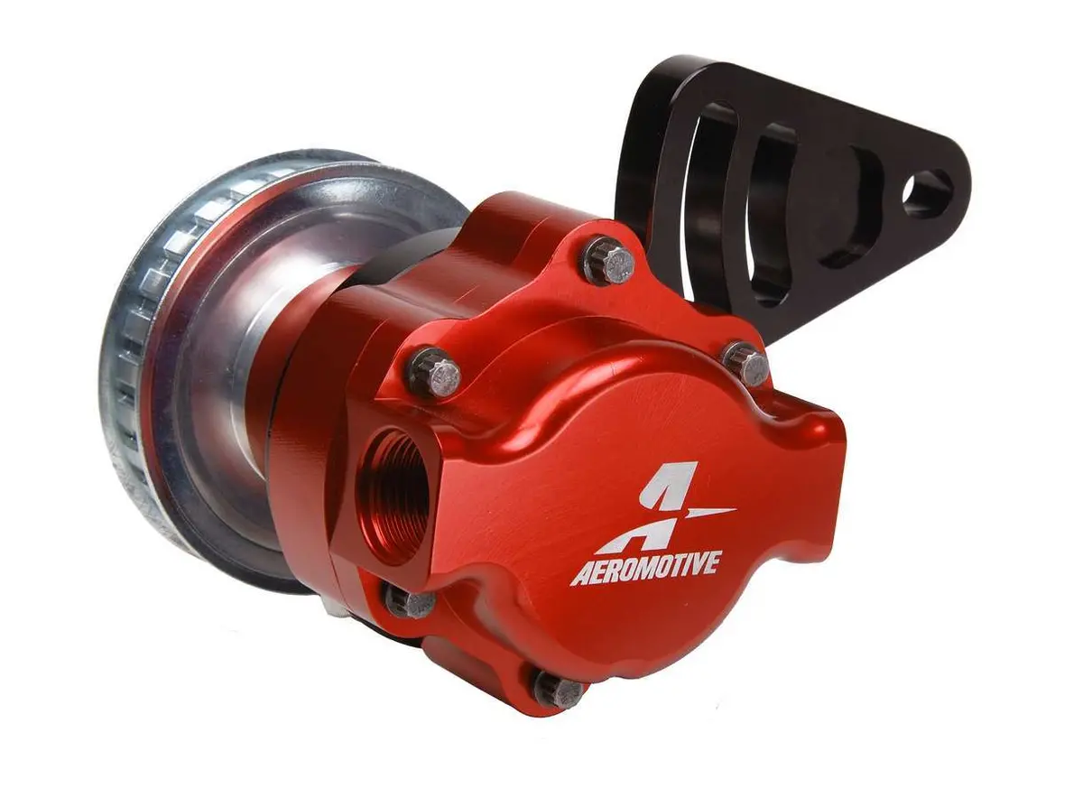 Belt Drive Fuel Pump W/Bracket & Pulley 1