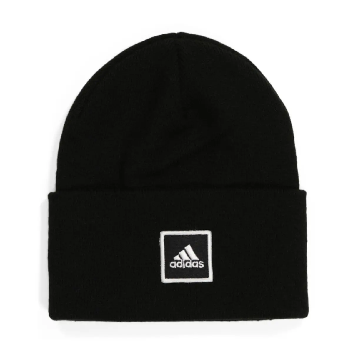 Adidas Men's Unisex Wide Cuff Fold Beanie Knit Winter Hat 1