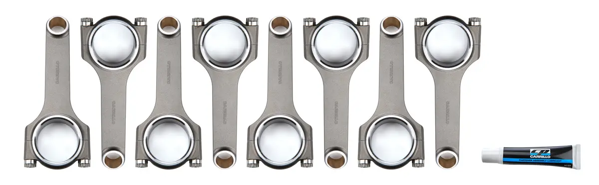 Sbc 6.125 H-Beam Rod Set  W/1.889 Pin Dia 1