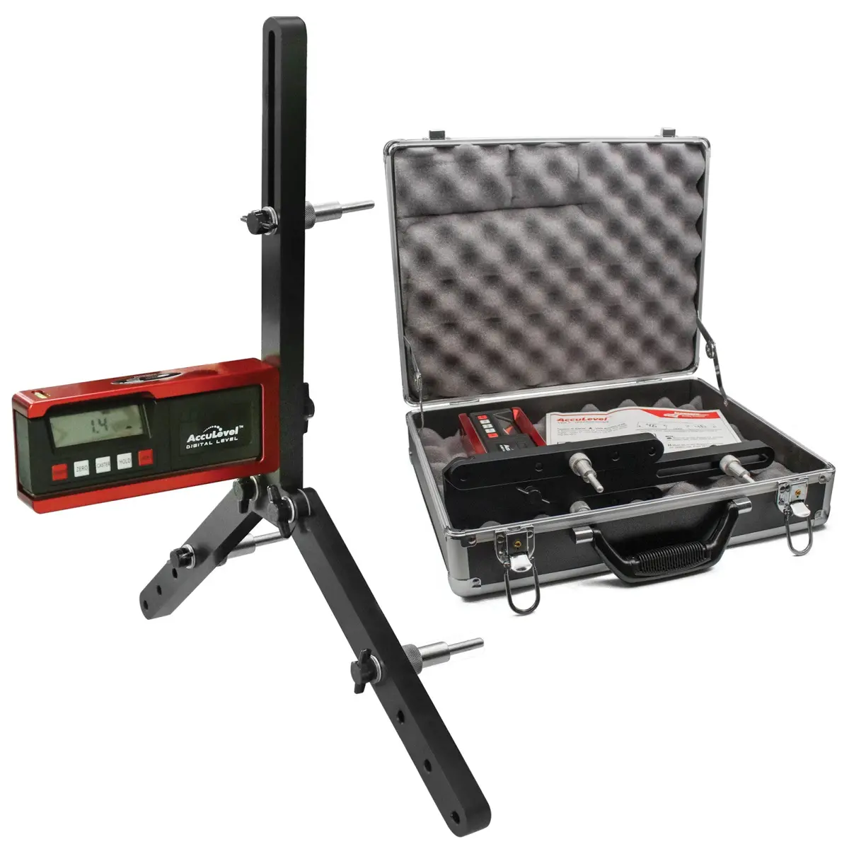 Longacre Digital C/C Gauge W Acculevel? And Quick Set? Adapter 1