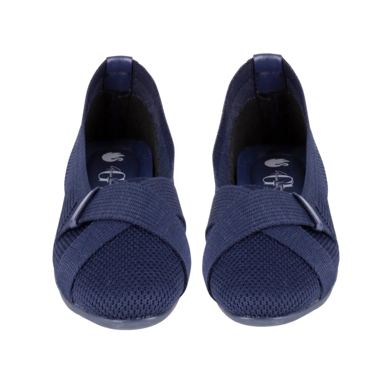 Gloria Vanderbilt Women's Debbie Slip-On Style Lightweight Breathable Stretch Flat Shoes 1