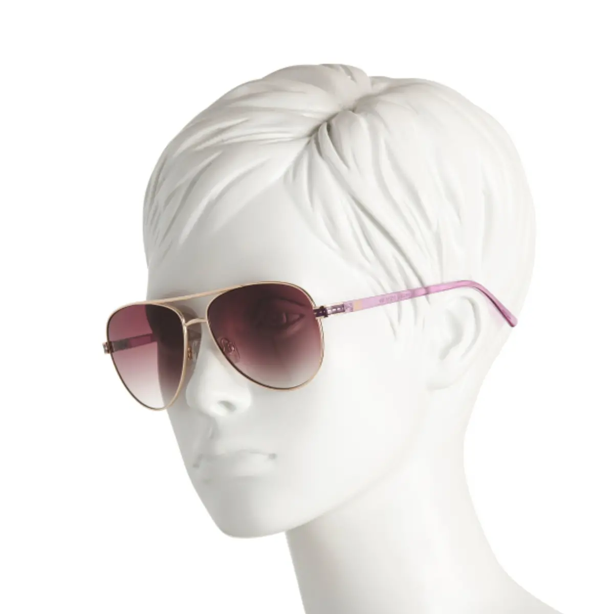 Juicy Couture Women's Aviator Gold Tone Metal Frame 55Mm Sunglasses 1