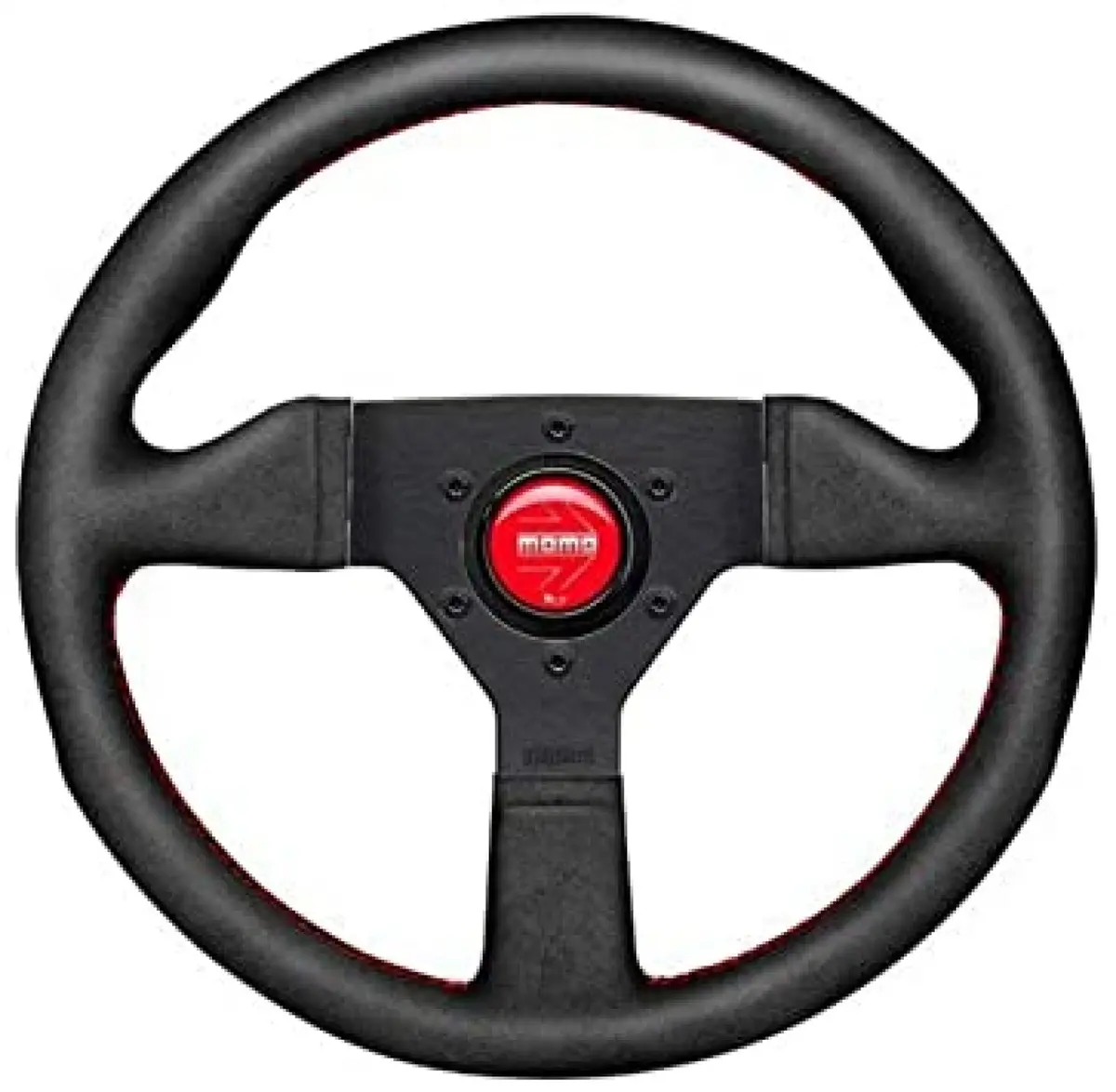 Monte Carlo 350 Steering Wheel Leather Red Stitch 1