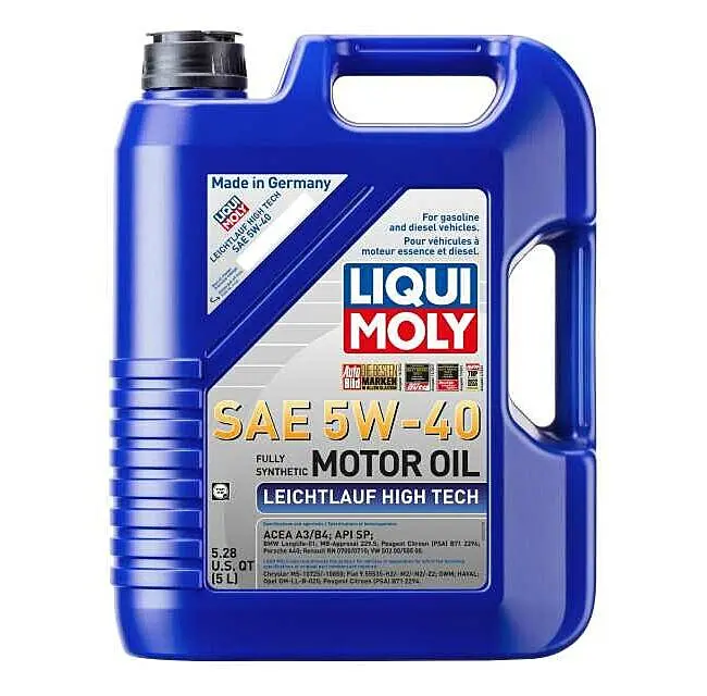 Liqui Moly 5W40 Leichtlauf Motor Oil 5L 1
