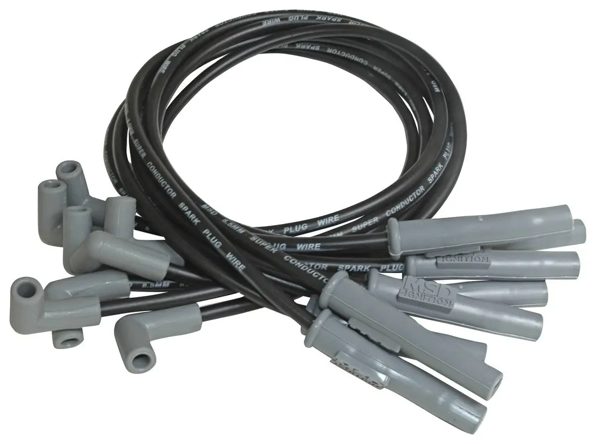 8.5Mm Spark Plug Wire Set - Black 1