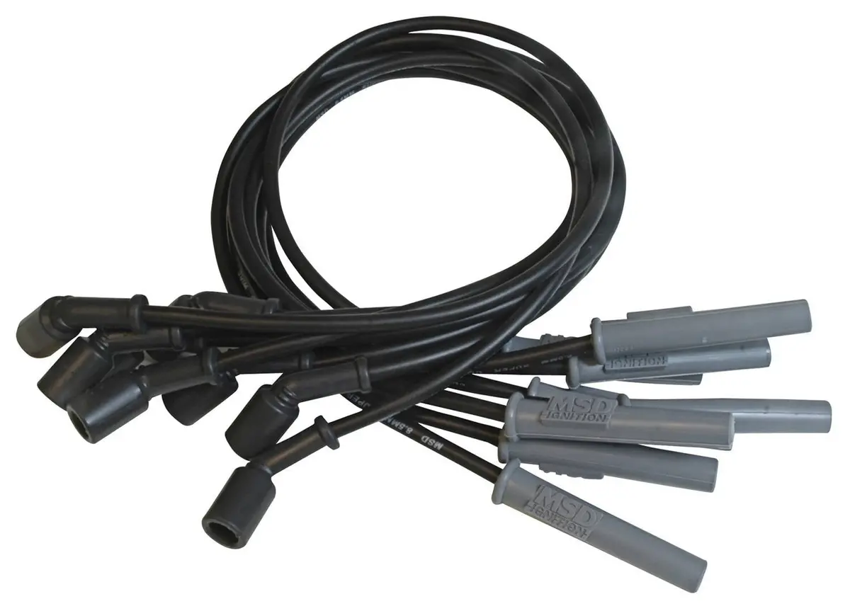 8.5Mm Spark Plug Wire Set - Black 1