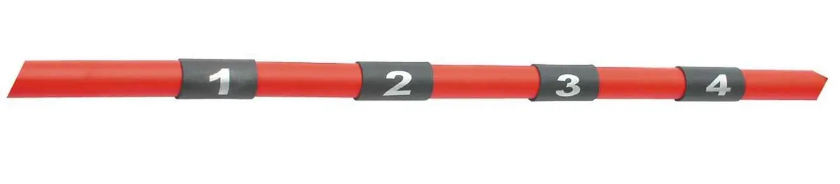 Shrink Sleeve - Numbered For Cylinders 1