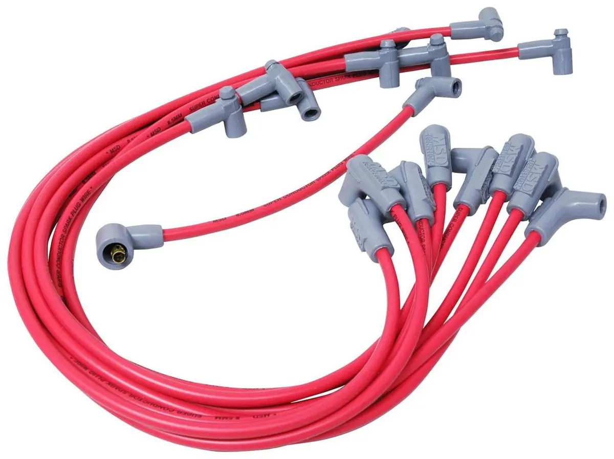 8.5Mm Spark Plug Wire Set - Red 1