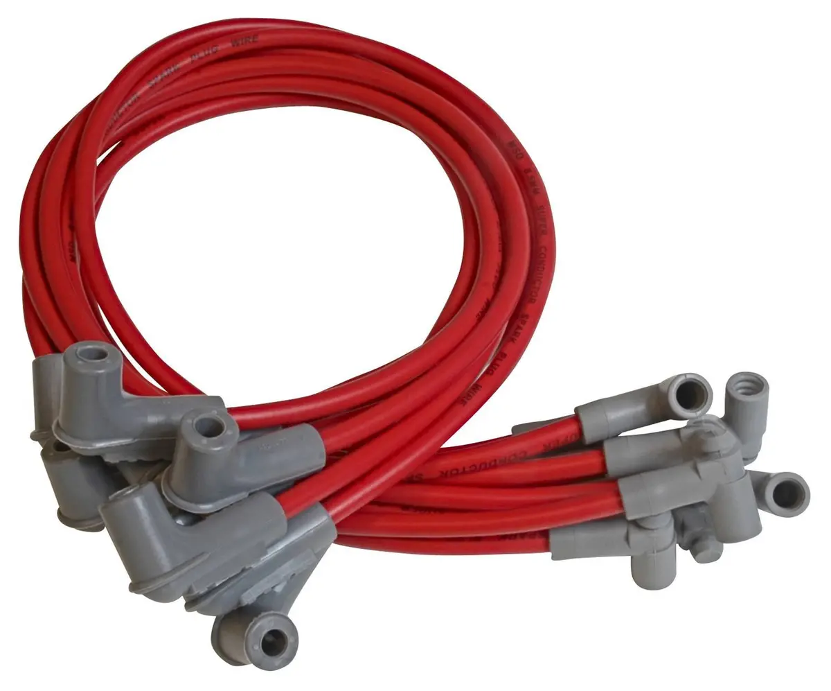 8.5Mm Spark Plug Wire Set - Red 1