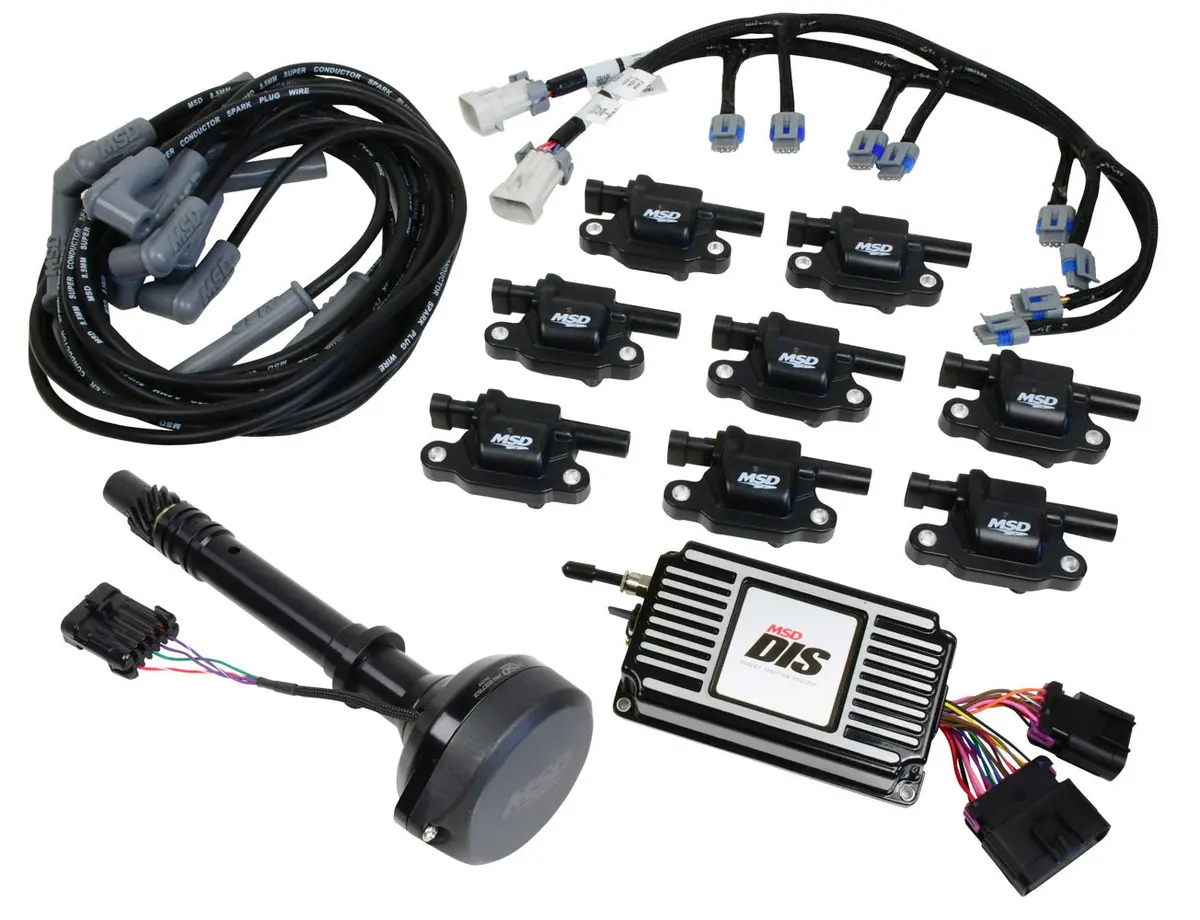 Dis Ignition Kit - Black Sbc/Bbc 1