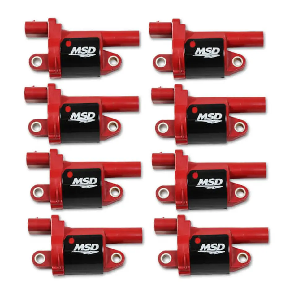 Coil Red Round Gm V8 2014-Up 8Pk 1