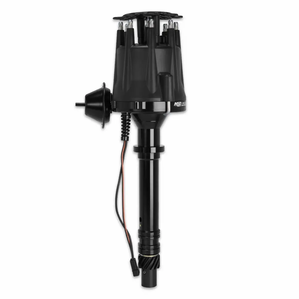 Chevy V8 Pro Billet Distributor Black Finish 1