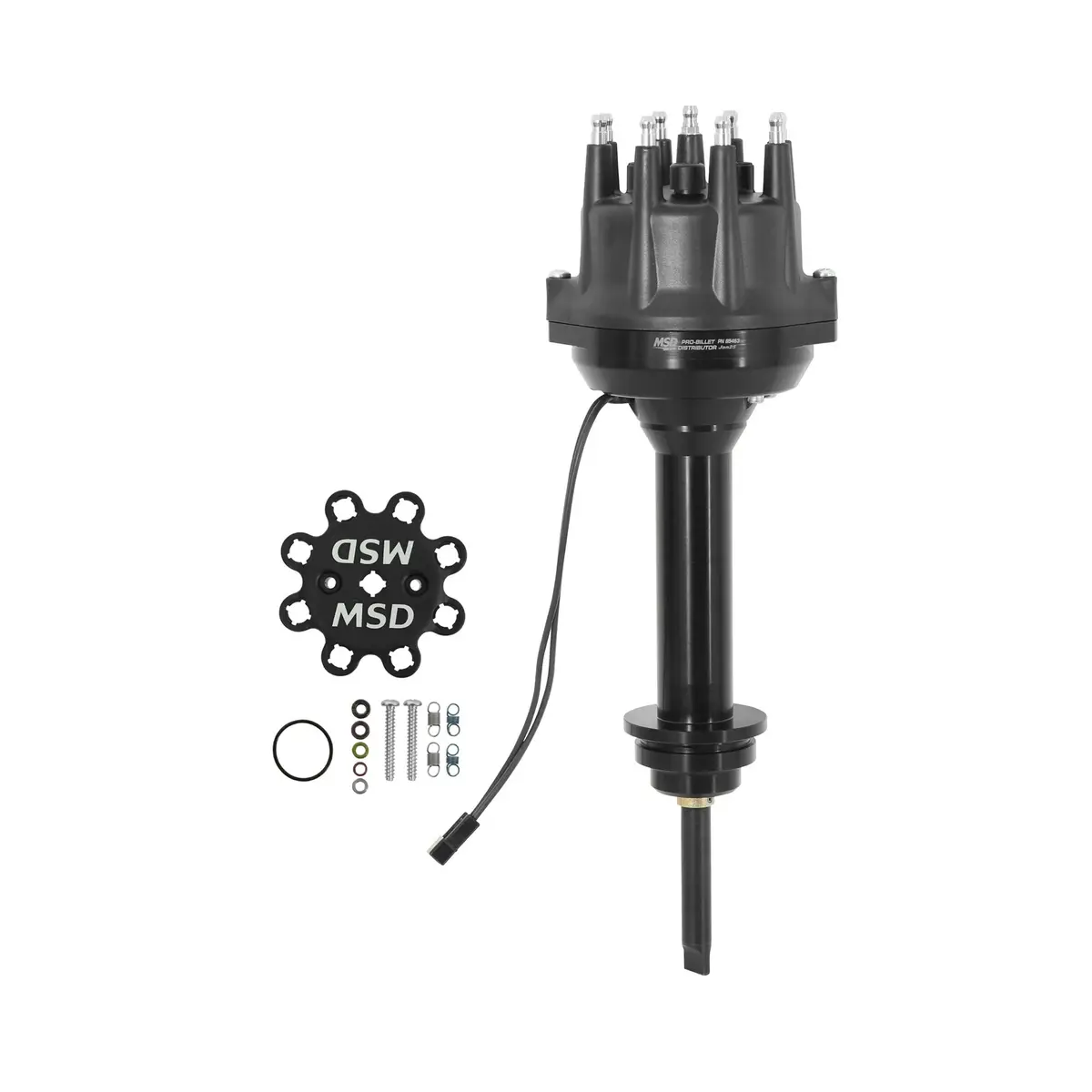 Bbm 426-440 Pro Billet Distributor Black Finish 1