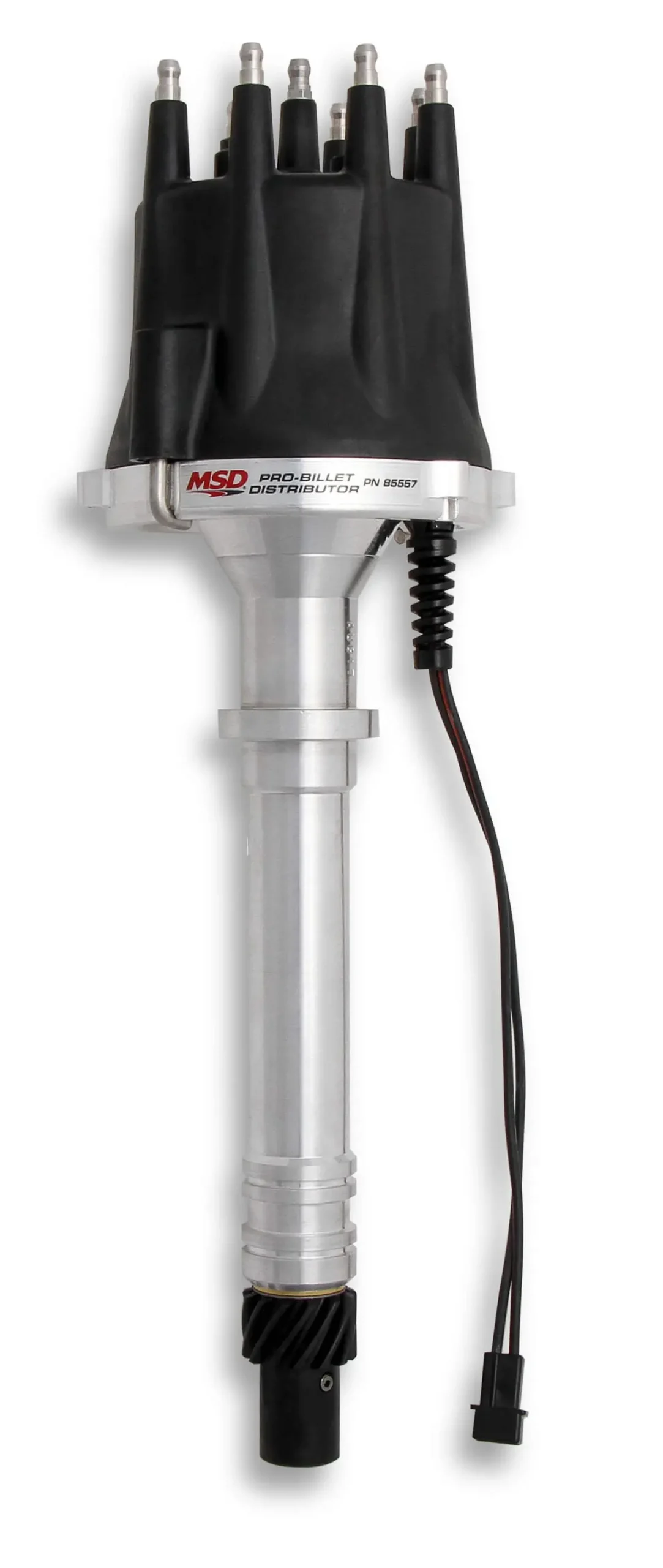 Chevy V8 Distributor Pro-Billet W/Black Cap 1