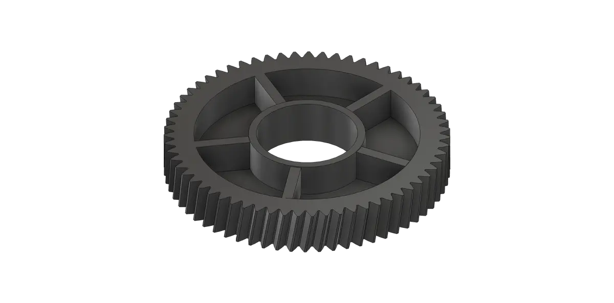 R3d Innovations Helical Gear - Maserati Spyder Soft Top Lock Motor Repair 1