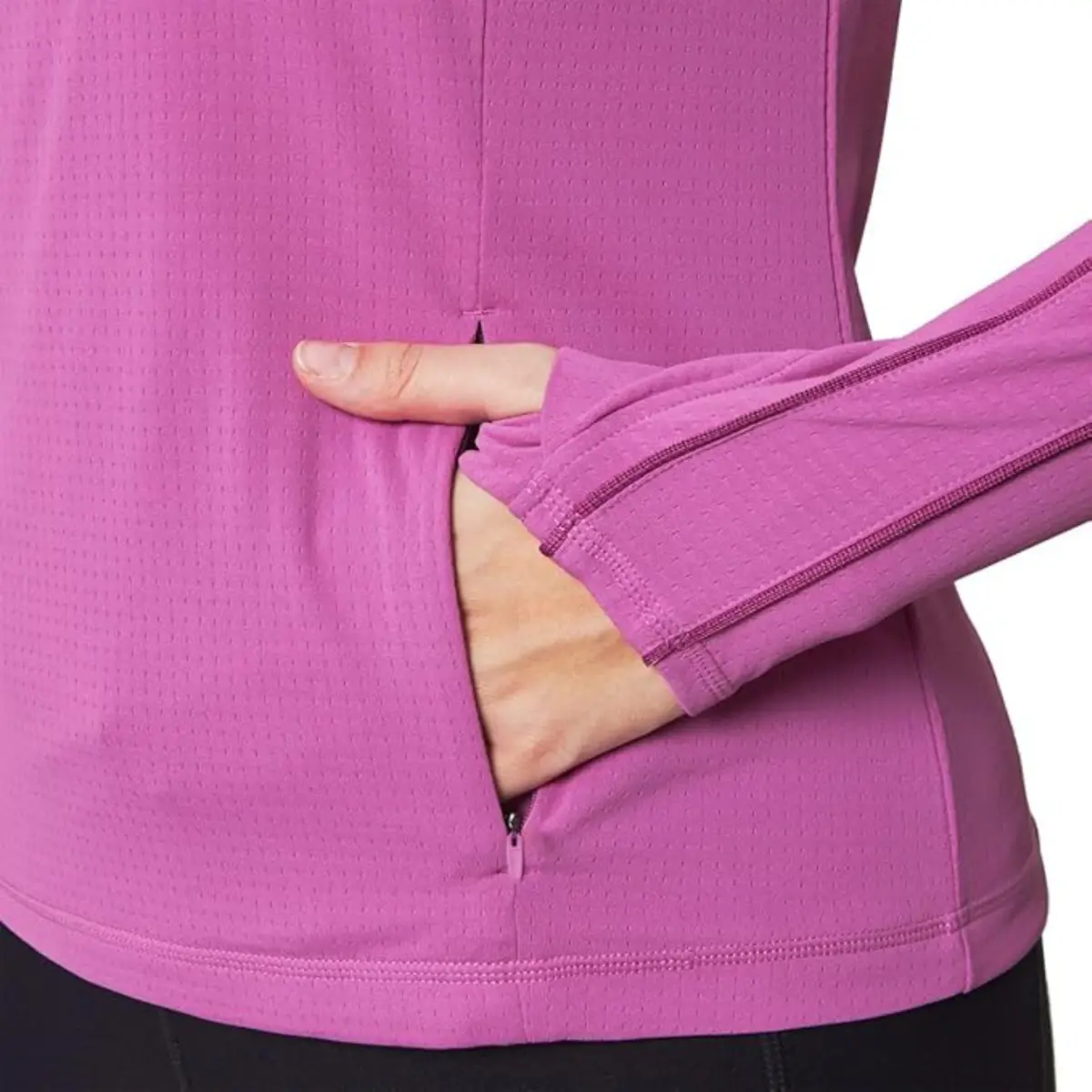 Mondetta Women's Moisture Wicking Quarter-Zip Pullover Sweatshirt Active Top 3