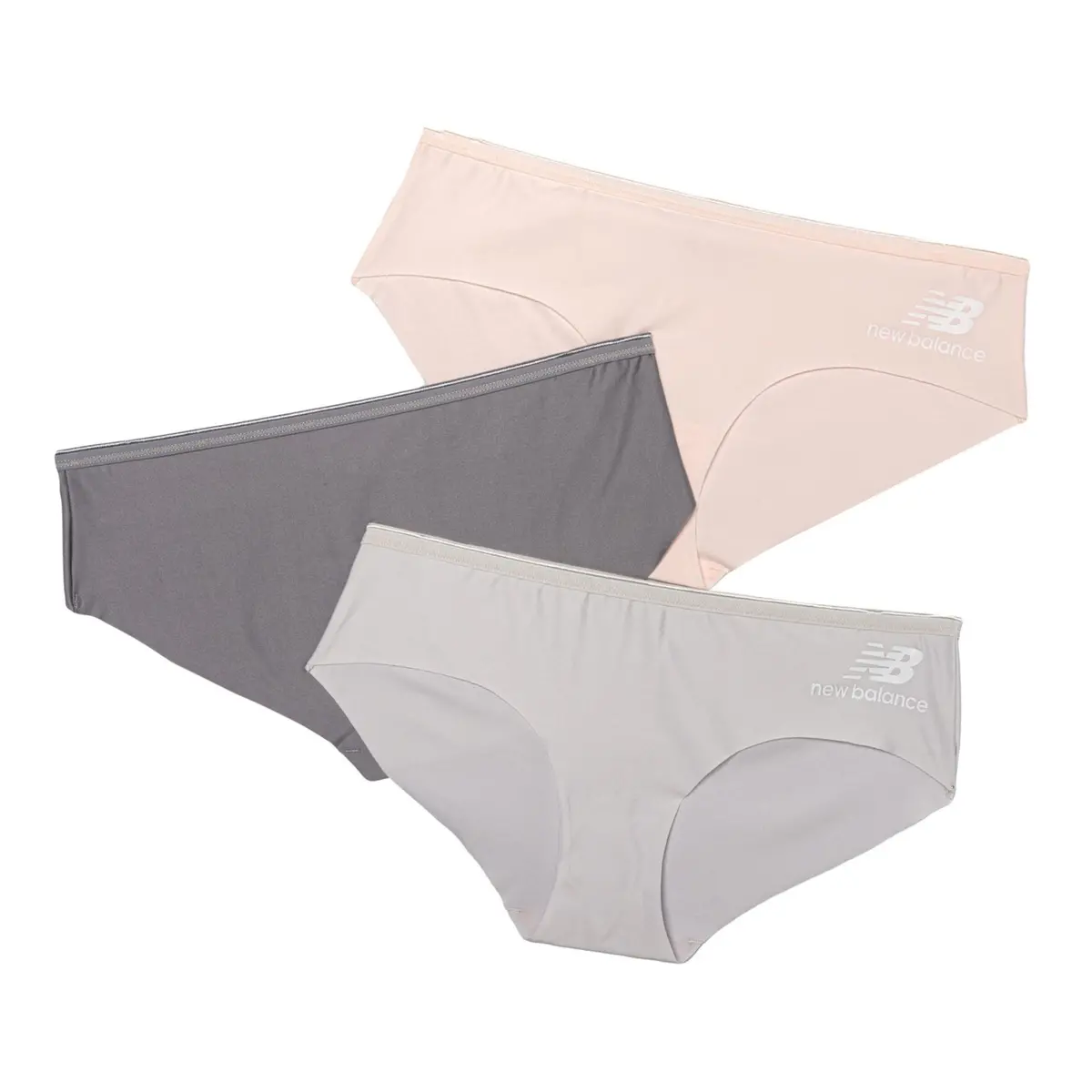 New Balance Women's 3-Pack Seamless Bonded Hipster Panties 1