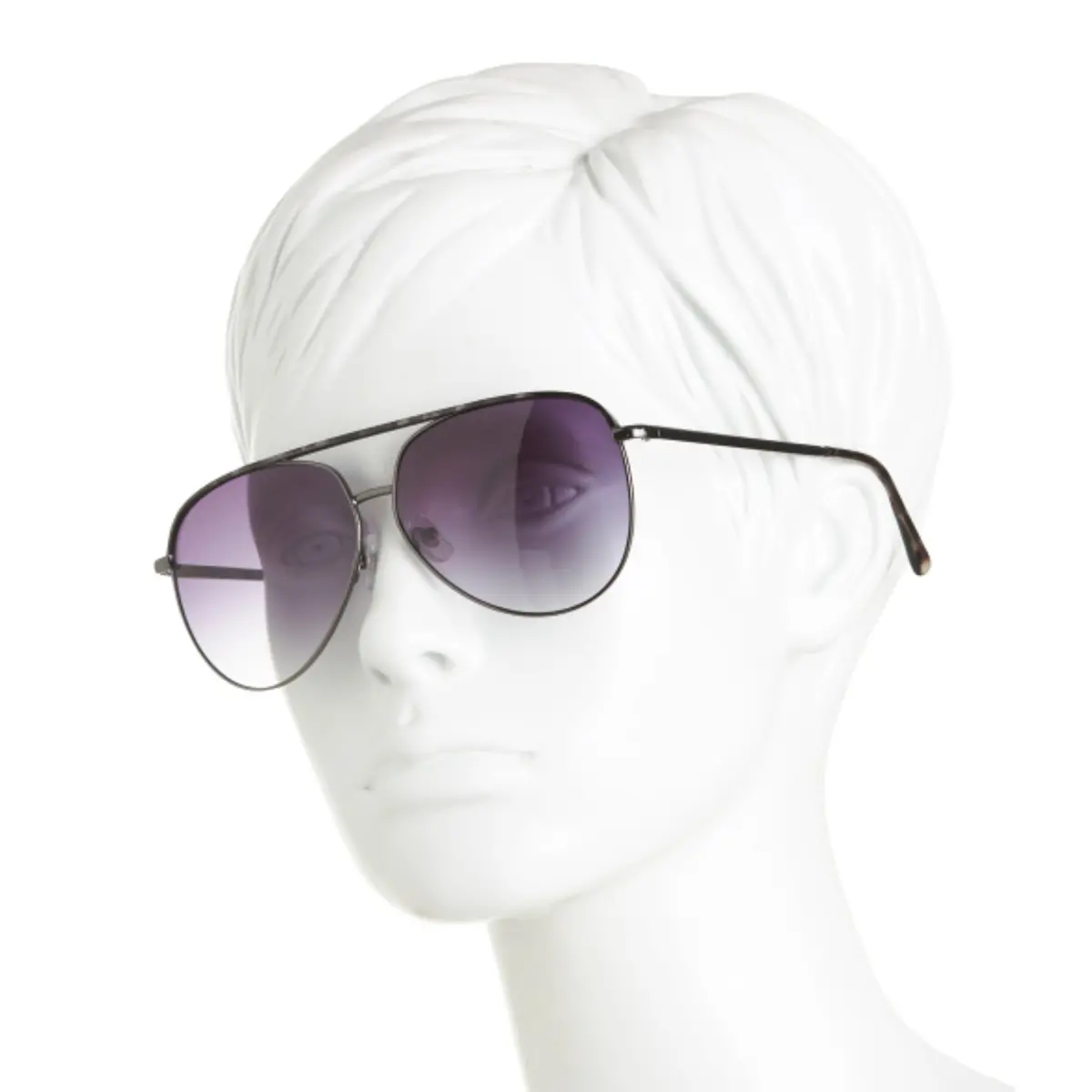 Steve Madden Women's Unisex Metal Frame 100% Uv Protection Aviator Sunglasses 1