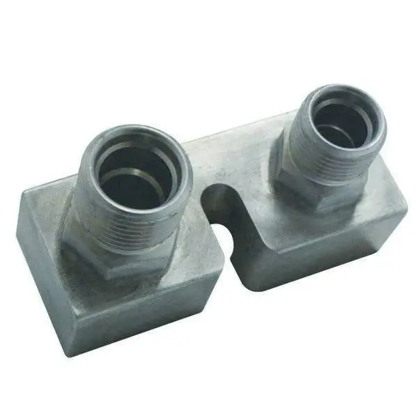 Ford Compressor Block Fi Tting Straight #8 - #10 1