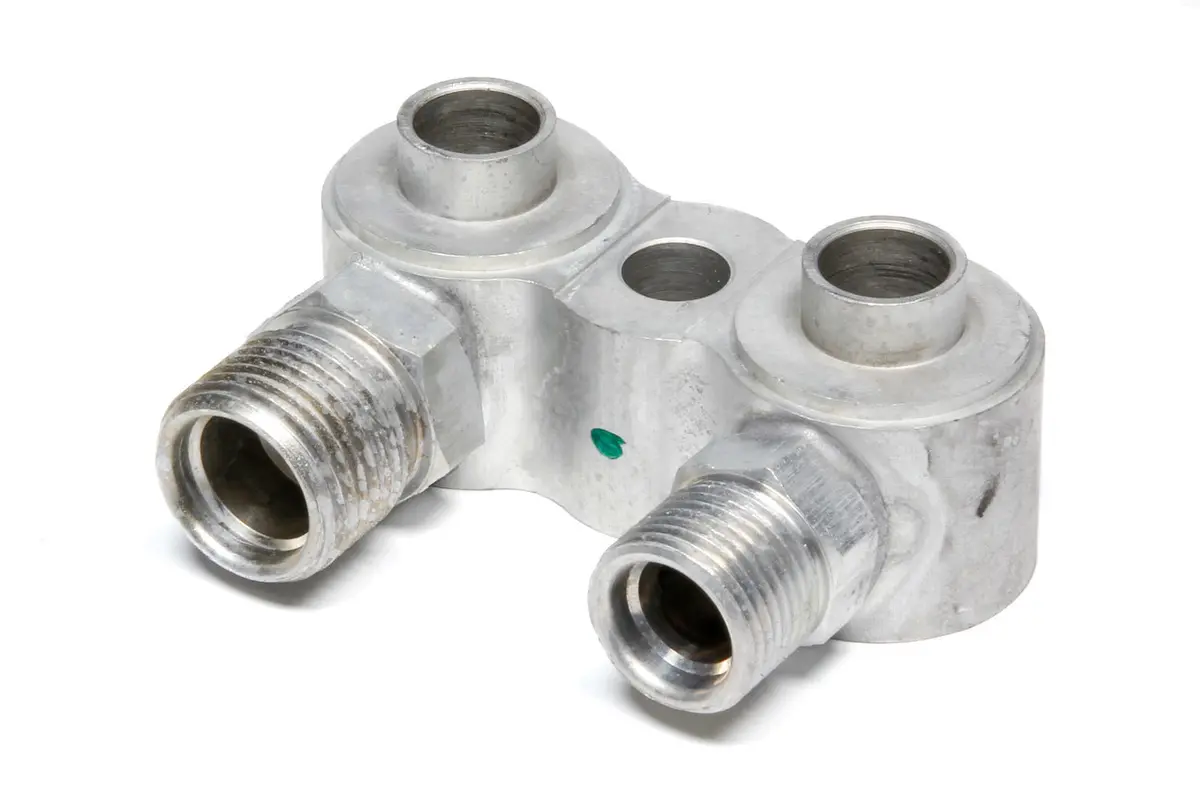Gm Vertical Compressor Rear Adapter Block Flat 1