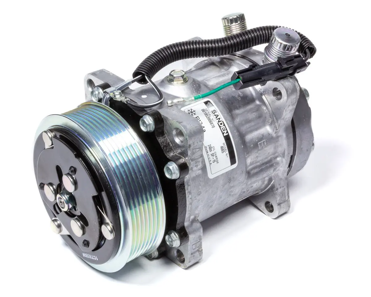 Sanden 709 Compressor Serpentine Pulley 134A 1