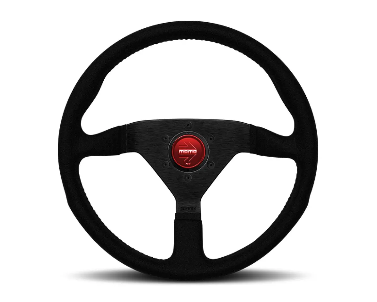 Monte Carlo 320 Steering Wheel Leather Red Stitch 1