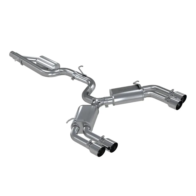 Mbrp 15-18 Audi S3 304Ss 3In Quad Split Rear Exit C/B System 1