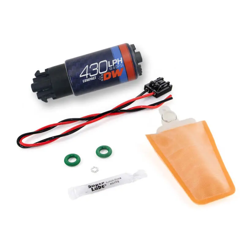 Deatschwerks 05-10 Scion Tc Dw430c 430Lph Compact Fuel Pump With Clips 1