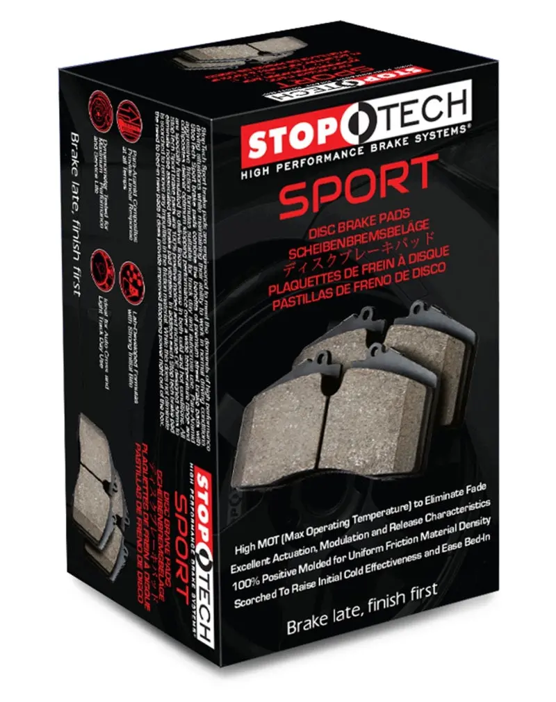 Stoptech Sport 12-17 Volkswagen Cc Front Brake Pads 1