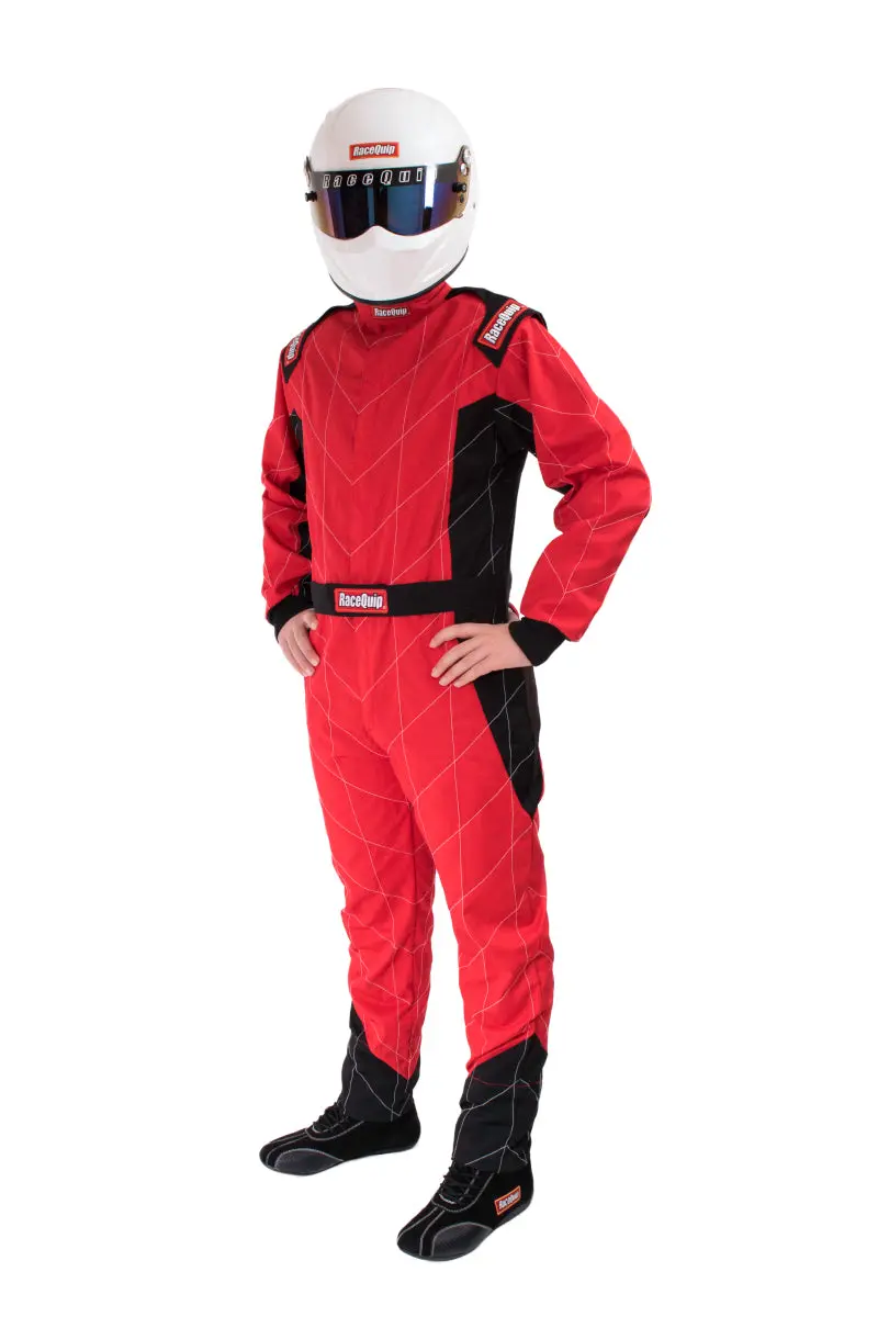 Racequip Red Chevron-1 Suit - Sfi-1 Small 1