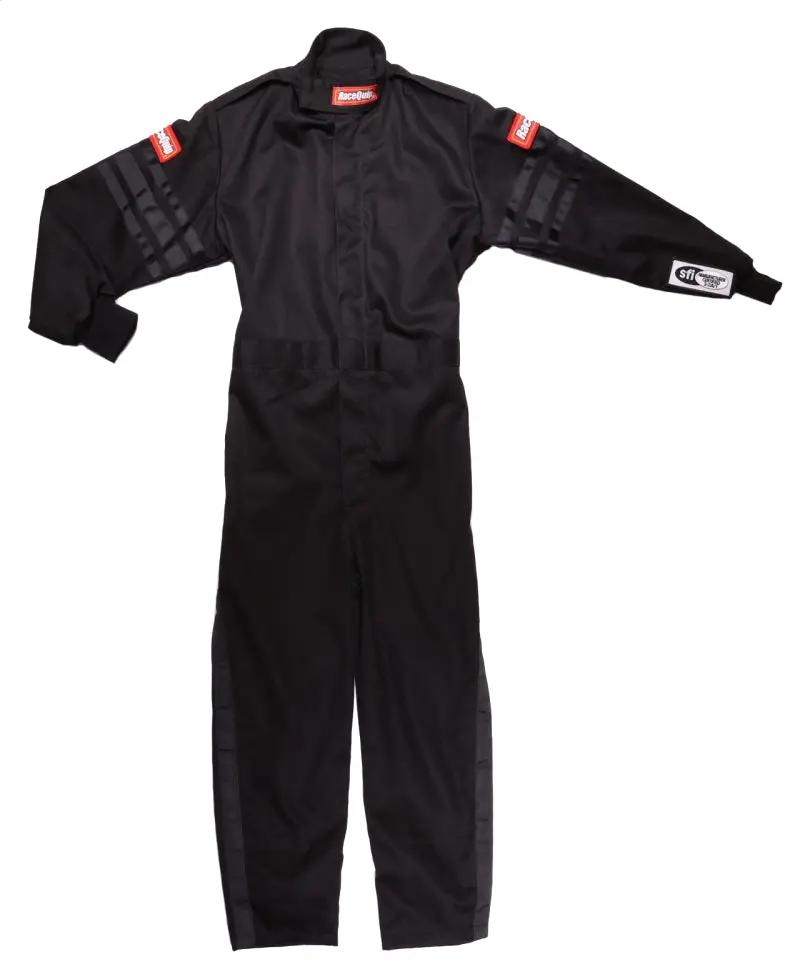 Racequip Black Trim Sfi-1 Jr. Suit - Kxxs 1