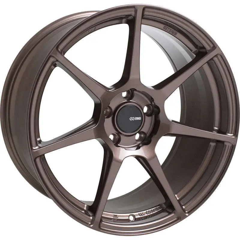 Enkei Tfr 18X8 5X112 45Mm Offset 72.6Mm Bore Copper Wheel 1