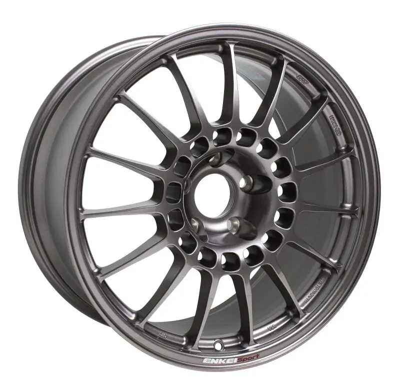 Enkei Rct5 18X9.5 5X114.3 38Mm Offset 70Mm Bore Dark Silver Wheel 1