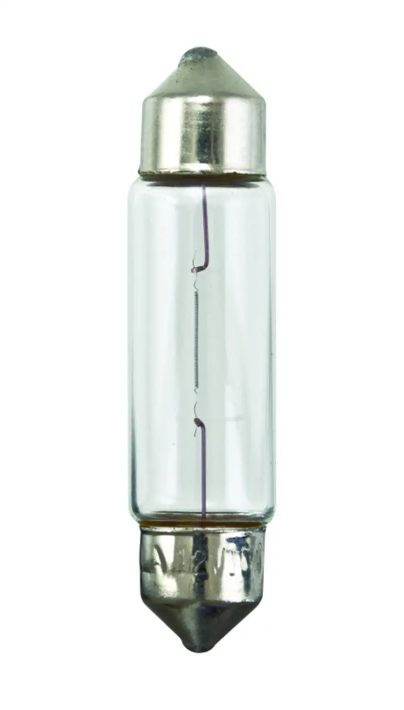 Hella Universal Clear 12V 10W 10X41mm T3.25 Bulb 1