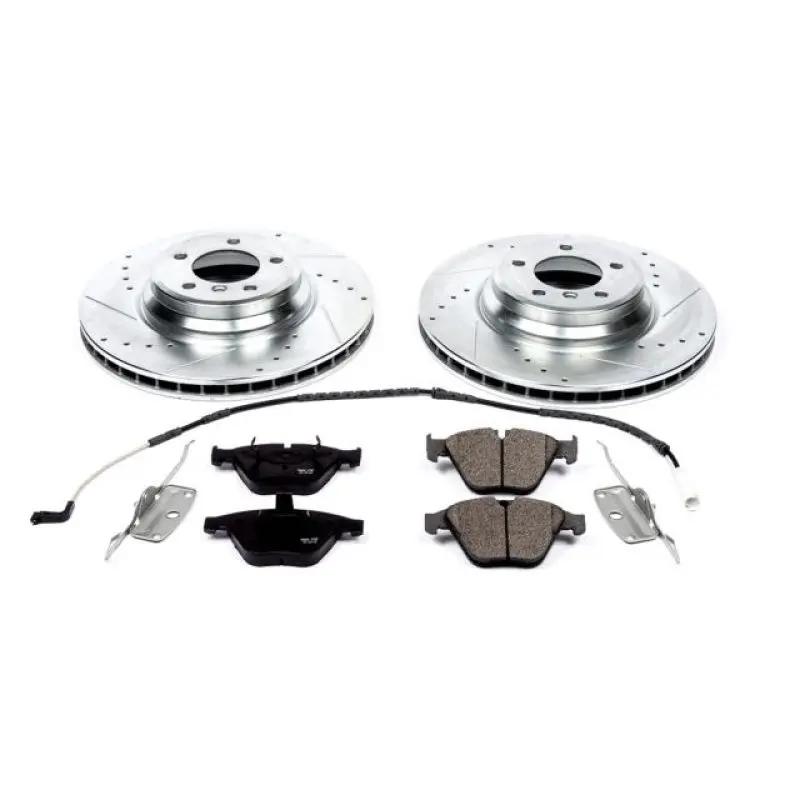 Power Stop 2009 Bmw 335I Xdrive Front Z23 Evolution Sport Brake Kit 1