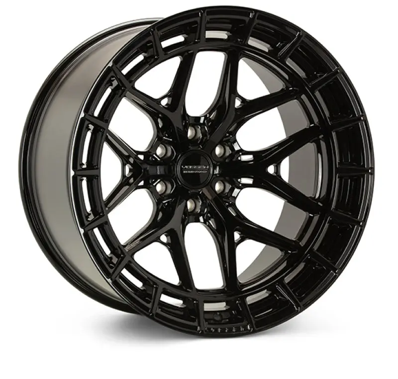 Vossen Hfx-1 22X10.5 / 5X127 / Et27 / Deep / 71.5 Cb - Gloss Black Wheel 1
