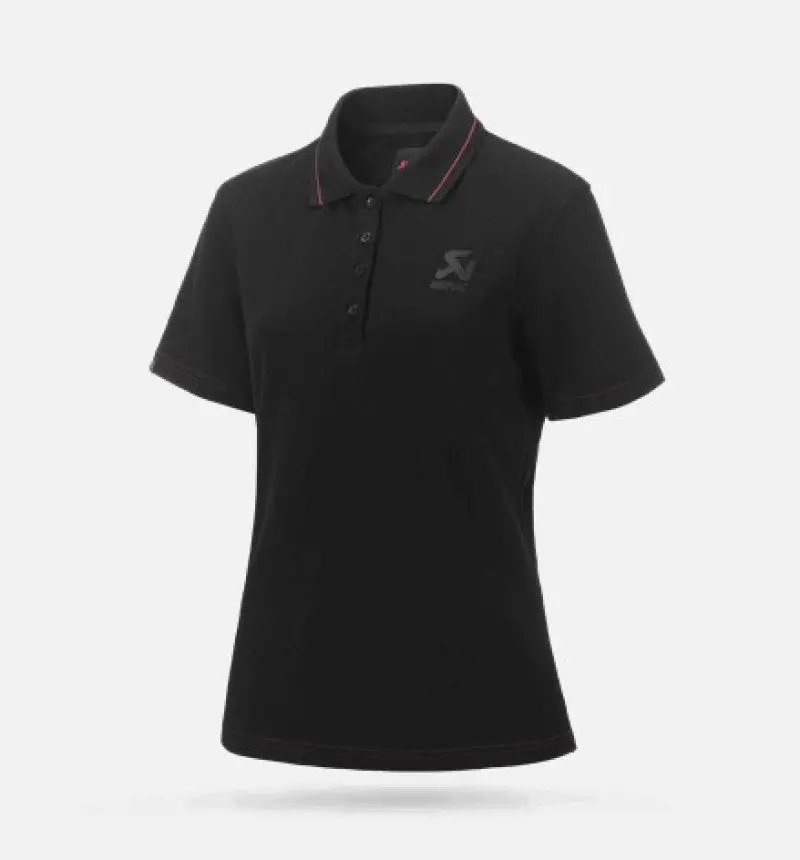 Akrapovic Corpo Polo Black Womens - L 1