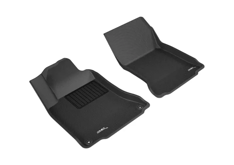 3D Maxpider 2015-2019 Mercedes-Benz Cla-Class/Gla-Class X177/X156 Kagu 1St Row Floormat - Black 1