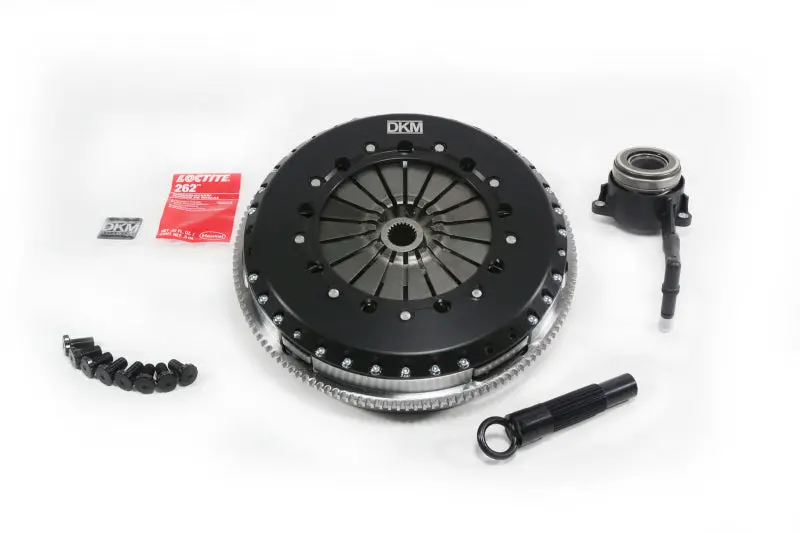 Dkm Clutch 2.0 Vw/Audi A3 Tsi 8 Bolt Motor Ms Twin Disc Clutch Kit W/Steel Flywheel 1