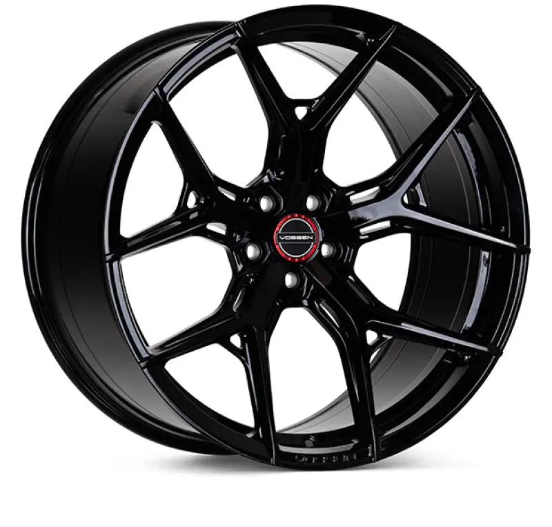 Vossen Hf-5 19X10 / 5X120.65 / Et28 / Deep / 70.3 Cb - Gloss Black Wheel 1