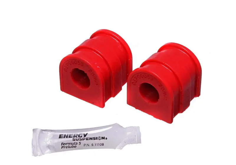 Energy Suspension 06-10 Vw Passat (Incl. Wagon)/16+ Vw Passat Red 20.7Mm Rear Sway Bar Bushing Set 1