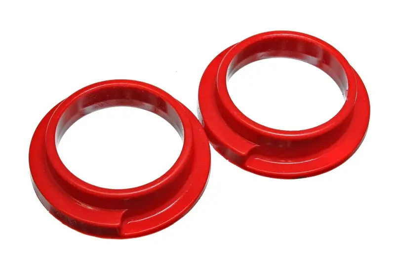 Energy Suspension Universal 3In Id 4 5/16In Od 1 1/8In H Red Coil Spring Isolators (2 Per Set) 1