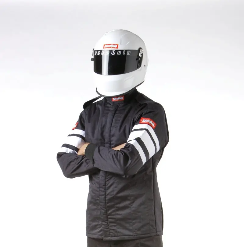 Racequip Black Sfi-5 Jacket - Medium Tall 1
