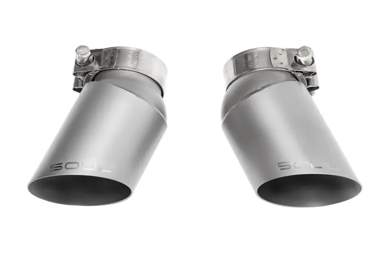 Soul 10-12 Porsche 997.2 Turbo Gt2 Style Bolt On Exhaust Tips (Signature Satin) 1